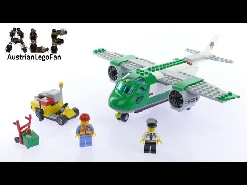 Vidéo LEGO City 60101 : L'avion cargo