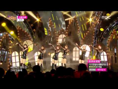 [720p] 141206 AOA - Like a Cat  Music Core