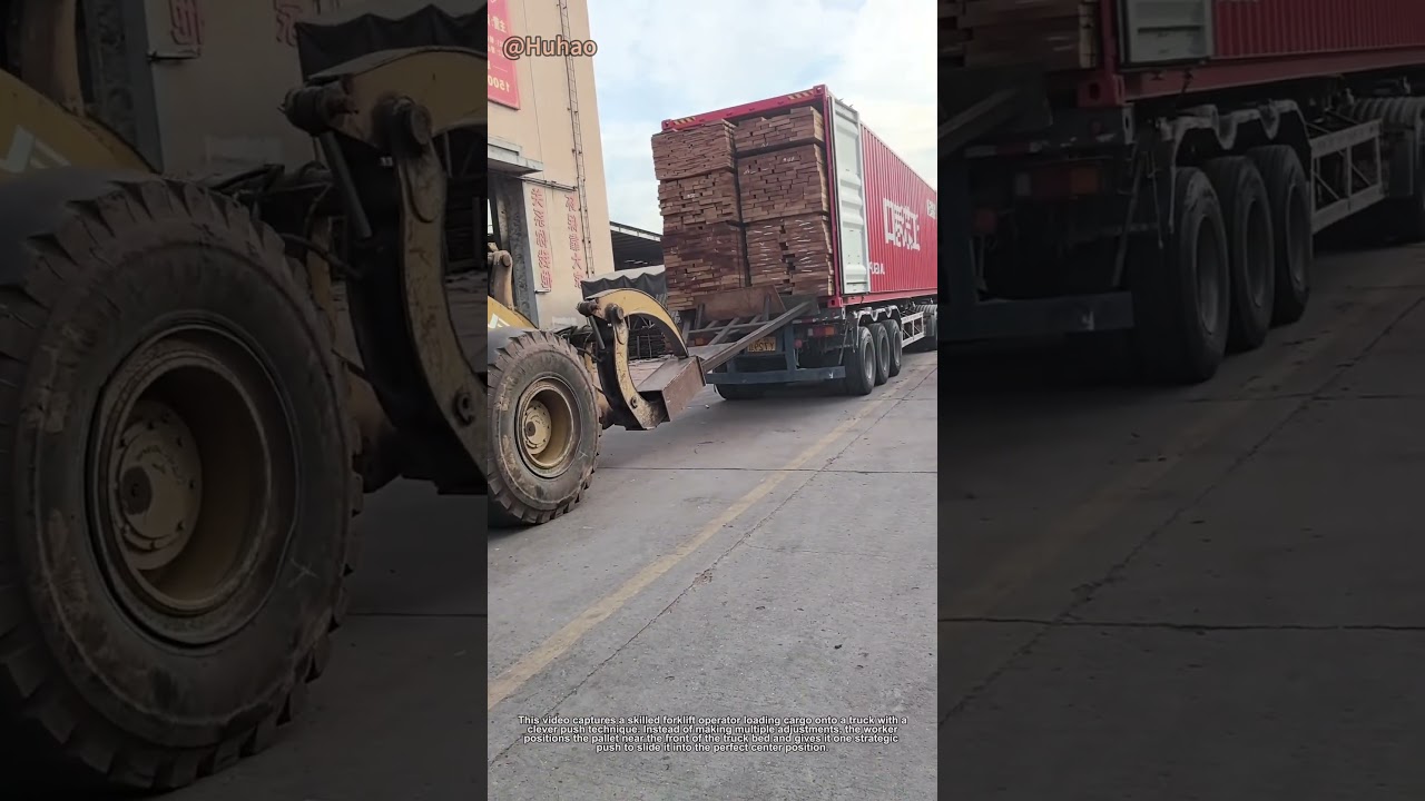 "Smart Forkloading Trick Saves Time! | Warehouse Efficiency Hack"