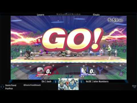 Nebulous Sm4sh #42 Singles: Losers - Finals: DA | Jash vs. Ho3K | John Numbers
