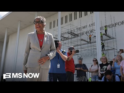 'It's all about the rule of law': Rep. Beatty on watching Trump's name come off the Kennedy Center