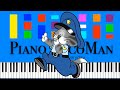 CBeebies Sergeant Stripes Theme Song Slow Easy Medium Piano Tutorial 4K
