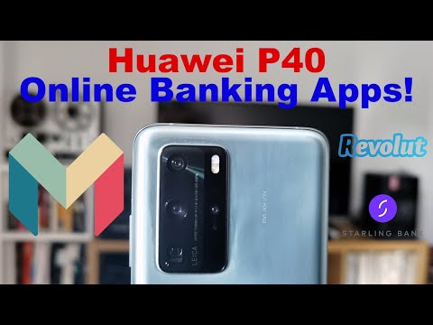 Huawei P40 Online Banking Apps!