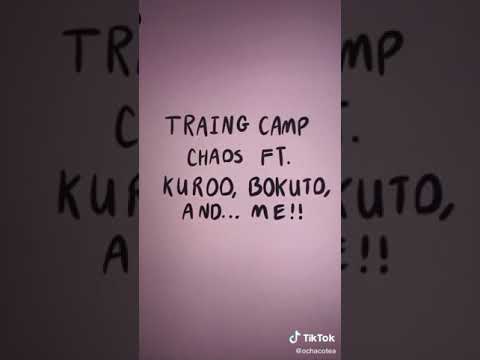 Training Camp Chaos 😃✋||ft. #kuroo #bokuto #haikyuu #shorts  #tiktok [Cr:Ochacotea]