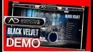 Video thumbnail for BLACK VELVET Adpak Demo - Addictive Drums 2 - XLN Audio by PBOenVIDEO