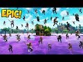 *100 PLAYERS* LAND NEW LOOT LAKE! - Fortnite Funny Fails and WTF Moments! #328