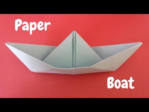 How to Make a Paper Boat | Origami Boat | Origami Step by Step Tutorial