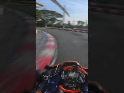 POV: Driving an INTENSE 180 KM/H Kart in Singapore | Pure Sound 🇸🇬 #karting #kz #singapore