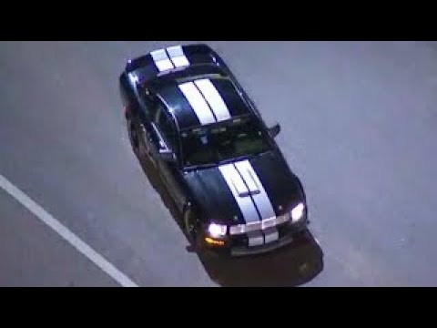 Police Chase Stolen Mustang Los Angeles March 30 2017