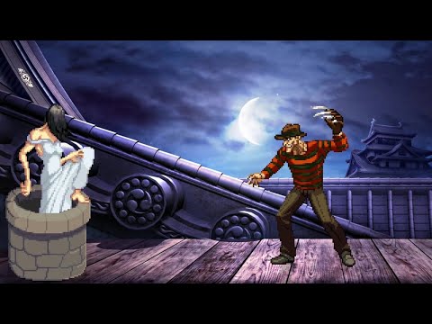 ELLA (Samara The Ring Girl) vs FREDDY KRUEGER - Highest Level Incredible Epic Fight!