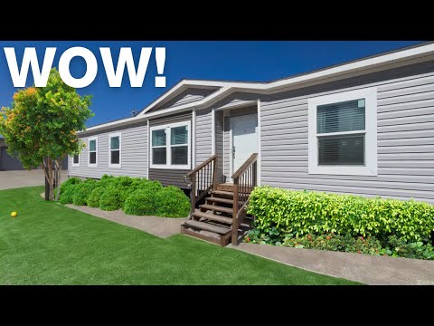 MASSIVE 4-bed, 2-bath manufactured home with SHOCKING amenities!