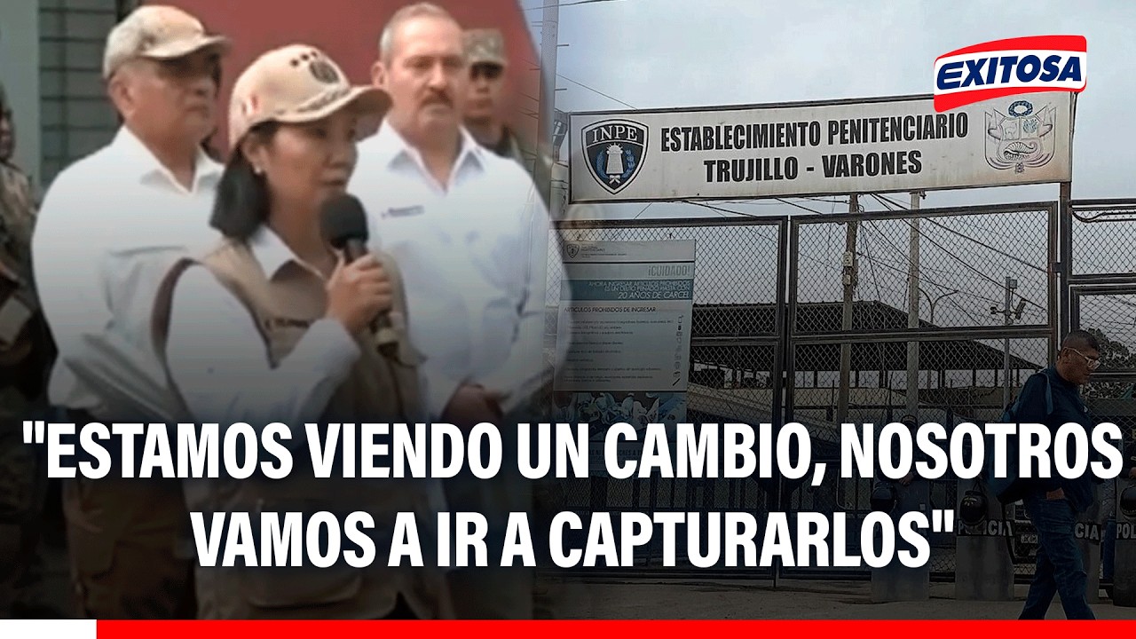 🔴🔵 Keiko Fujimori desde Trujillo: "Estamos viendo un cambio, nosotros vamos a ir a capturarlos"