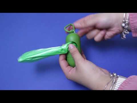 كبسولة أكياس الحفاضات مع كيس في كل صندوق ، ألوان متنوعة video