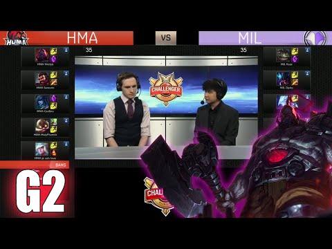 Millenium vs Huma Game 2 | Week 1 S6 EUCS Spring 2016 | MIL vs HMA G2 W1