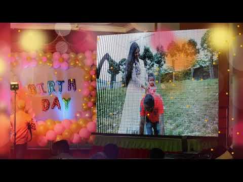 Dhakshinya's first birthday memories