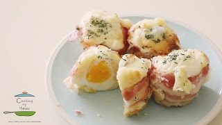 계란빵, 베이컨 에그 머핀 만들기 : Egg Bread, Bacon&egg muffin Recipe - Cooking tree 쿠킹트리