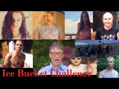 ALS Ice Bucket Challenge - Most Famous Celebrities