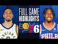 PACERS at 76ERS | FULL GAME HIGHLIGHTS | November 12, 2023