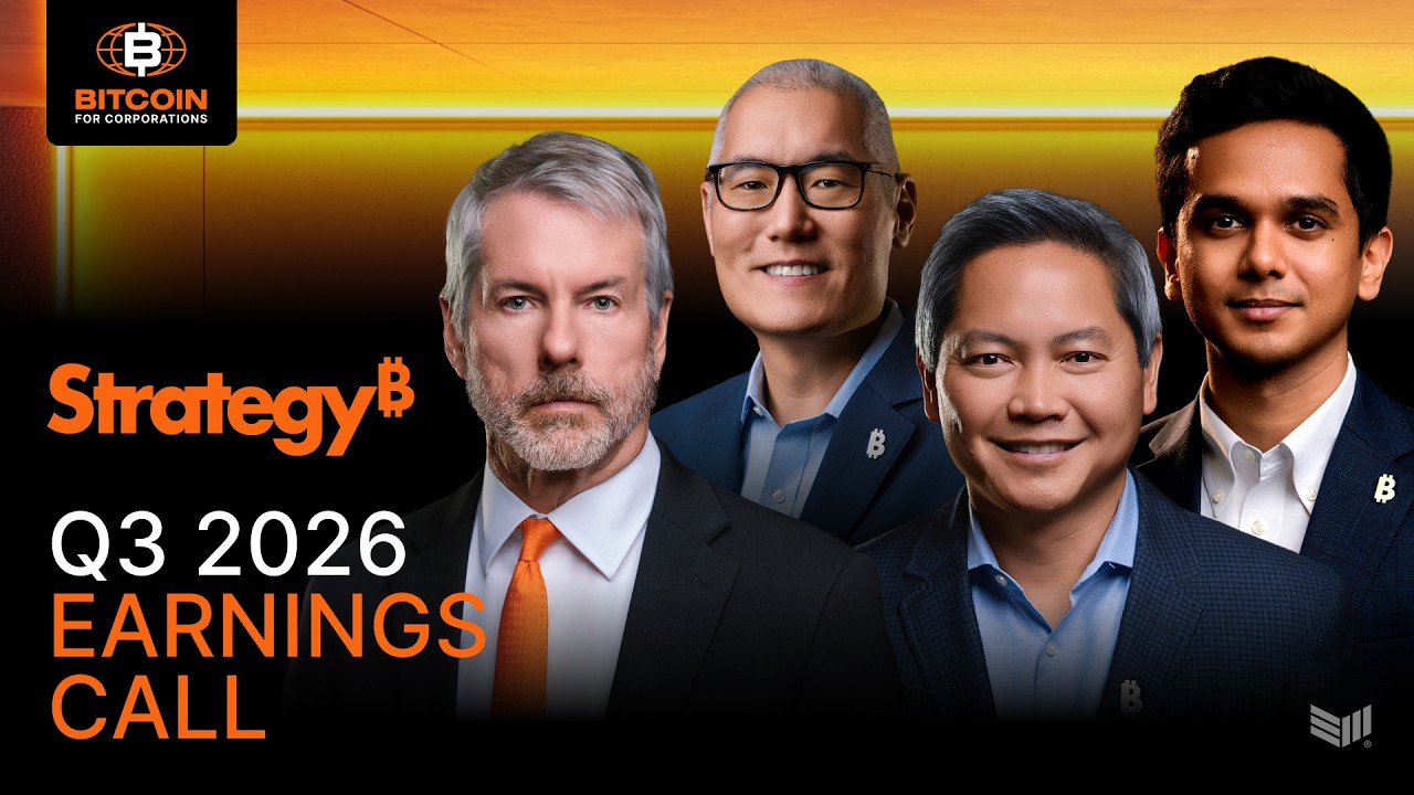 LIVE: Strategy (MSTR) Q3: 2026 Earnings Call