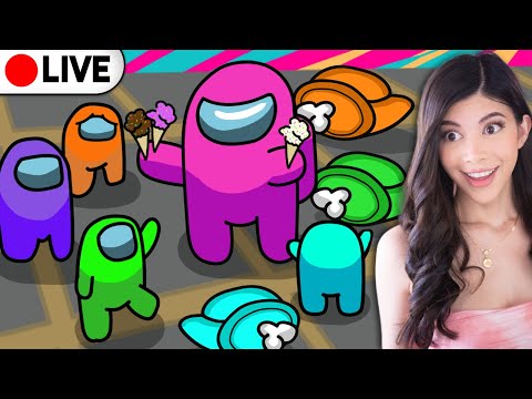 🔴 LIVE Among Us: Sykkuno Smajor Valkyrae LaurenzSide DanTDM Hafu Showthyme QuarterJade OMGChad