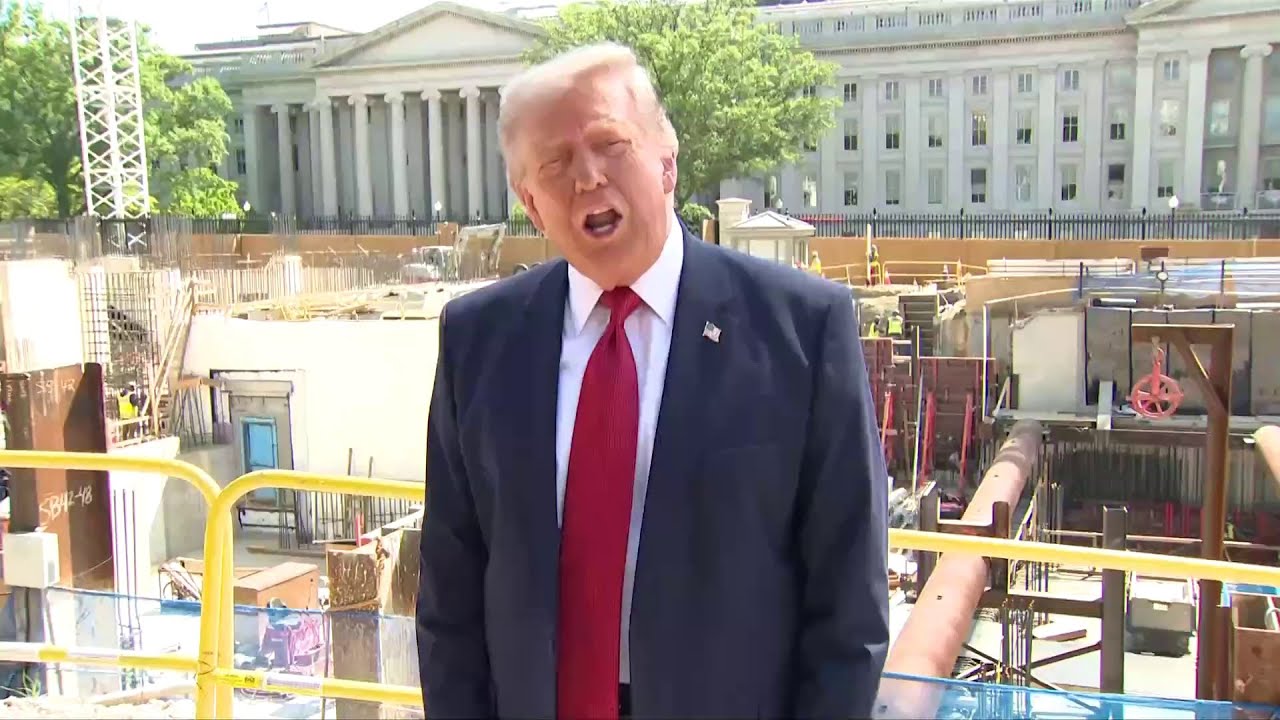 Trump updates on White House ballroom construction: 'I've upgraded it like you wouldn't believe.'
