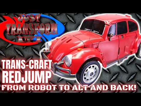 JUST TRANSFORM IT!: Trans-Craft Redjump (Bumblebee Movie Cliffjumper)
