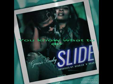 Genesis Baaby Slide (Lyrics Video)