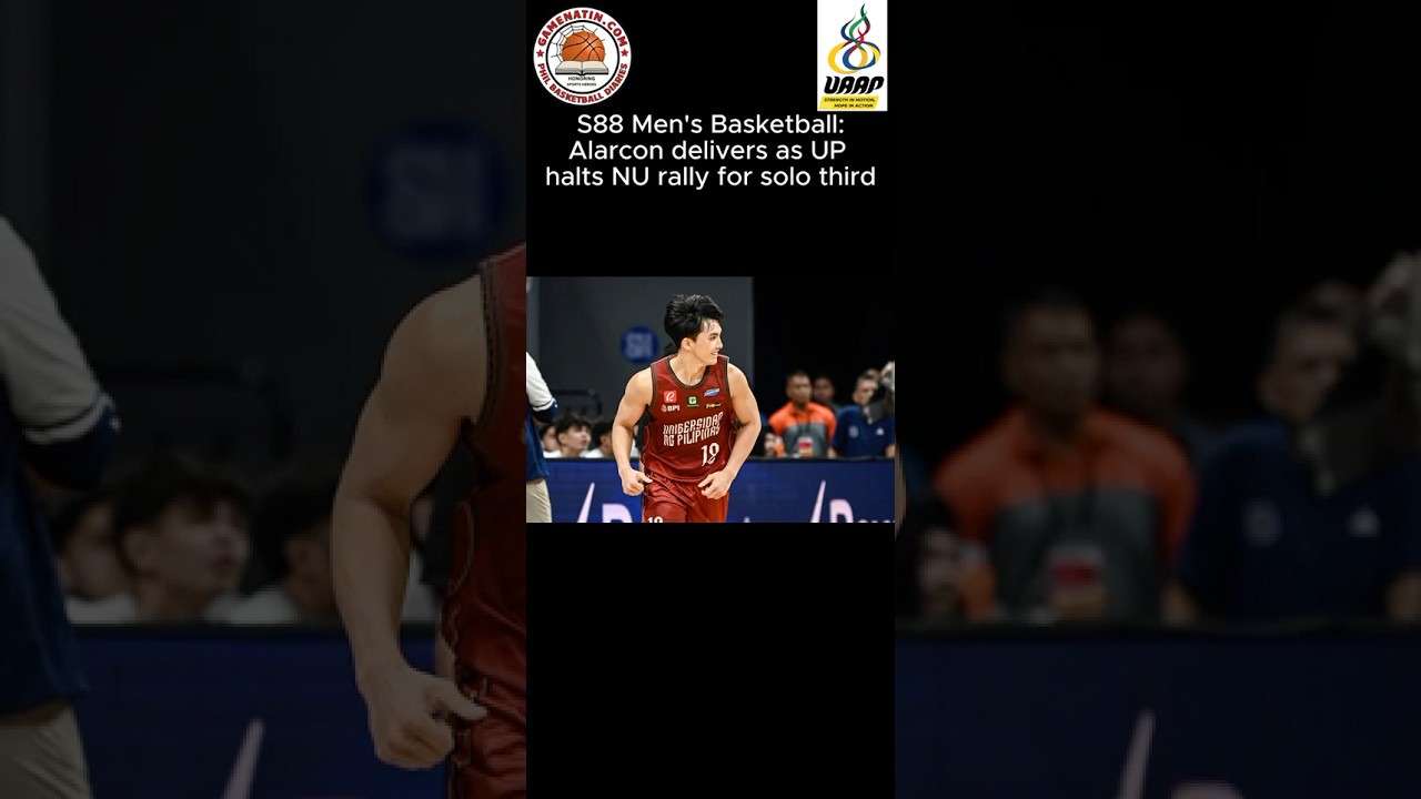 UAAP Men's Basketball: Harold Alarcon stars in UP's win over NU