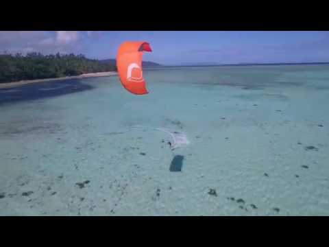 Kitesurfing the Coral Coast - Ben Wilson at Matanivusi, Fiji