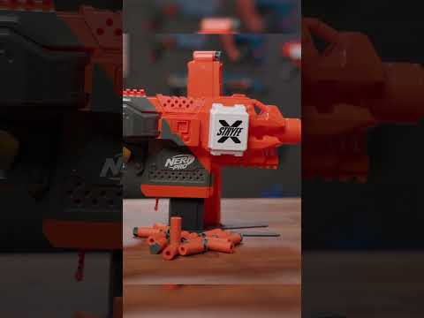 #ad Nerf has finally gone Pro‽ 👀 Stryfe X & Accustrike Half-length dart REVIEW #shorts