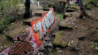 preview picture of video 'The Fortifications of the WW1 Base X:5 (Pihlajamäki, Helsinki, Finland)'