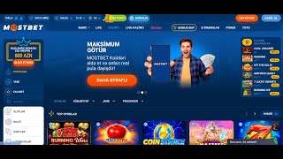 Mostbet - Sayt analizi | Necə depozit etmək olar? | Ən popular oyunlar | Bonusla
