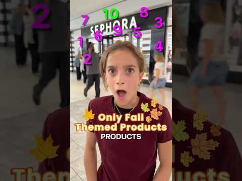 FALL Themed Sephora Products ONLY! #sephora #shopping #haul #shoppinghaul #makeup #skincare