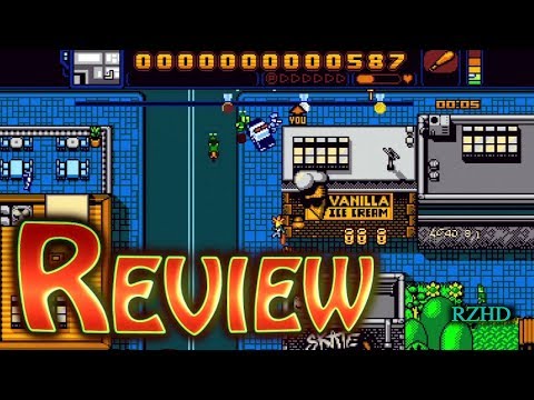 PS3 Retro City Rampage Quick Review -- Review Zone HD