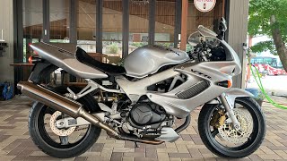 HONDA VTR1000F 機関良好　低走行距離車　バッテリー新品交換　油脂類交換　