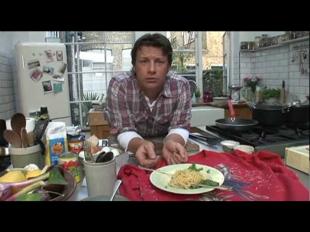 Making pasta: Jamie Oliver