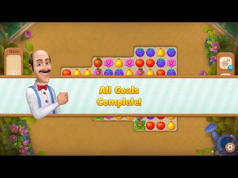 Gardenscapes level 12818 Gameplay #Bubunka