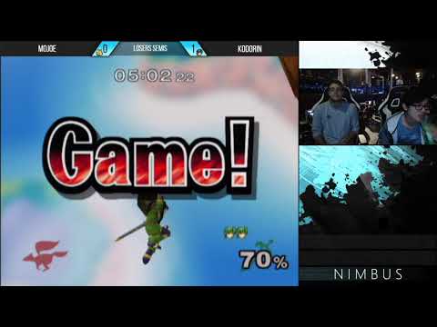 Nimbus #58 - Mojoe (Fox) VS Kodorin (Marth) - SSBM Losers Semi-Final