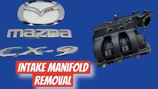 2013 mazda cx-9 intake manifold removal