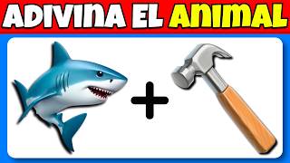 Adivina 35 ANIMALES Por los Emojis🦁🦈🦓¿Cuántos Animales Conoces?🤔❤️
