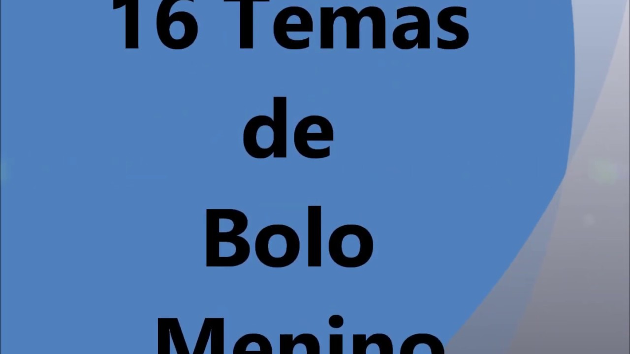 Watch Now 16 Temas de Bolo - Festa Infantil para Meninos 16 Temas de Bolo - Festa Infantil para Meninos