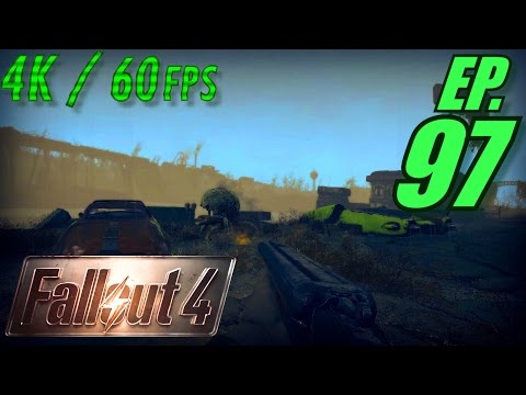 Fallout 4 Walkthrough in 4K Ultra HD / 60fps, Part 97: The Road to Nahant Wharf (Let's Play, PC)