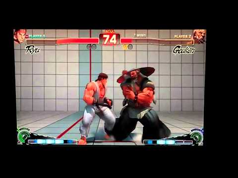 Set 2 - Vauxen (Ryu) vs. Dru (Gouken)