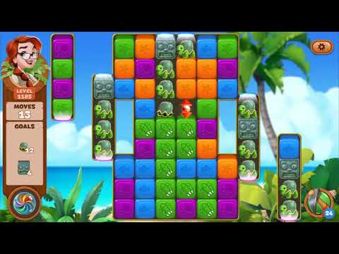 Lost Island Blast Adventure Level 1185 NO BOOSTERS - A S GAMING