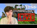 NOT ENDING STREAM UNTIL I BEAT MINECRAFT FOR THE FIRST TIME IN MY LIFE
