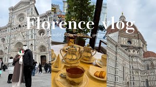 【イタリアvlog】フィレンツェの食と芸術街歩きを楽しんだ1日|おすすめカフェ&レストラン🍷