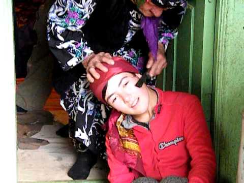 A 97 year old healer curing someone