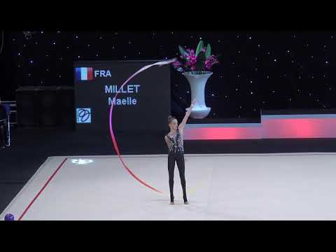 Miss Valentine 2019 Millet Maelle RG FIG Junior Ribbon Final FRA