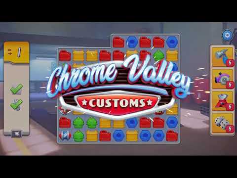 Chrome Valley Customs Level 115 - NO BOOSTERS GAMEPLAY + FULL STORY 🚘🔧 | SKILLGAMING ✔️