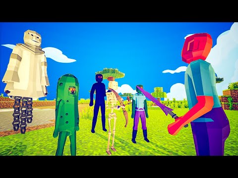 Steve Creates the Minecraft Faction and Something Unexpected Happens in TABS